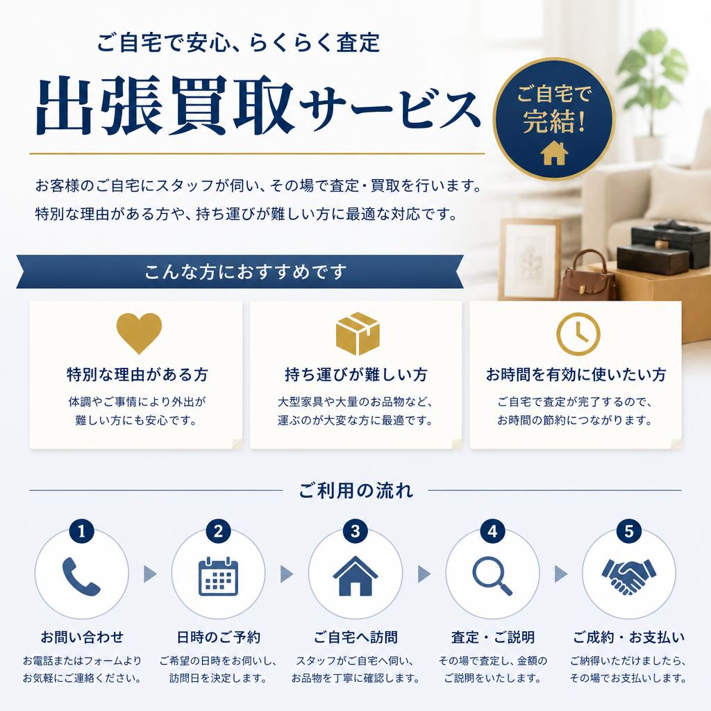 出張買取サービス