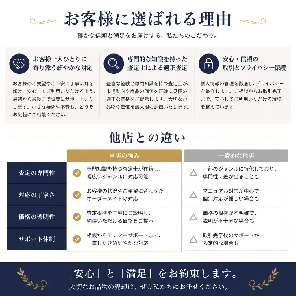 選ばれる理由