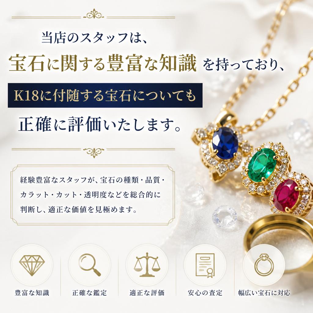 宝石の知識と鑑定力