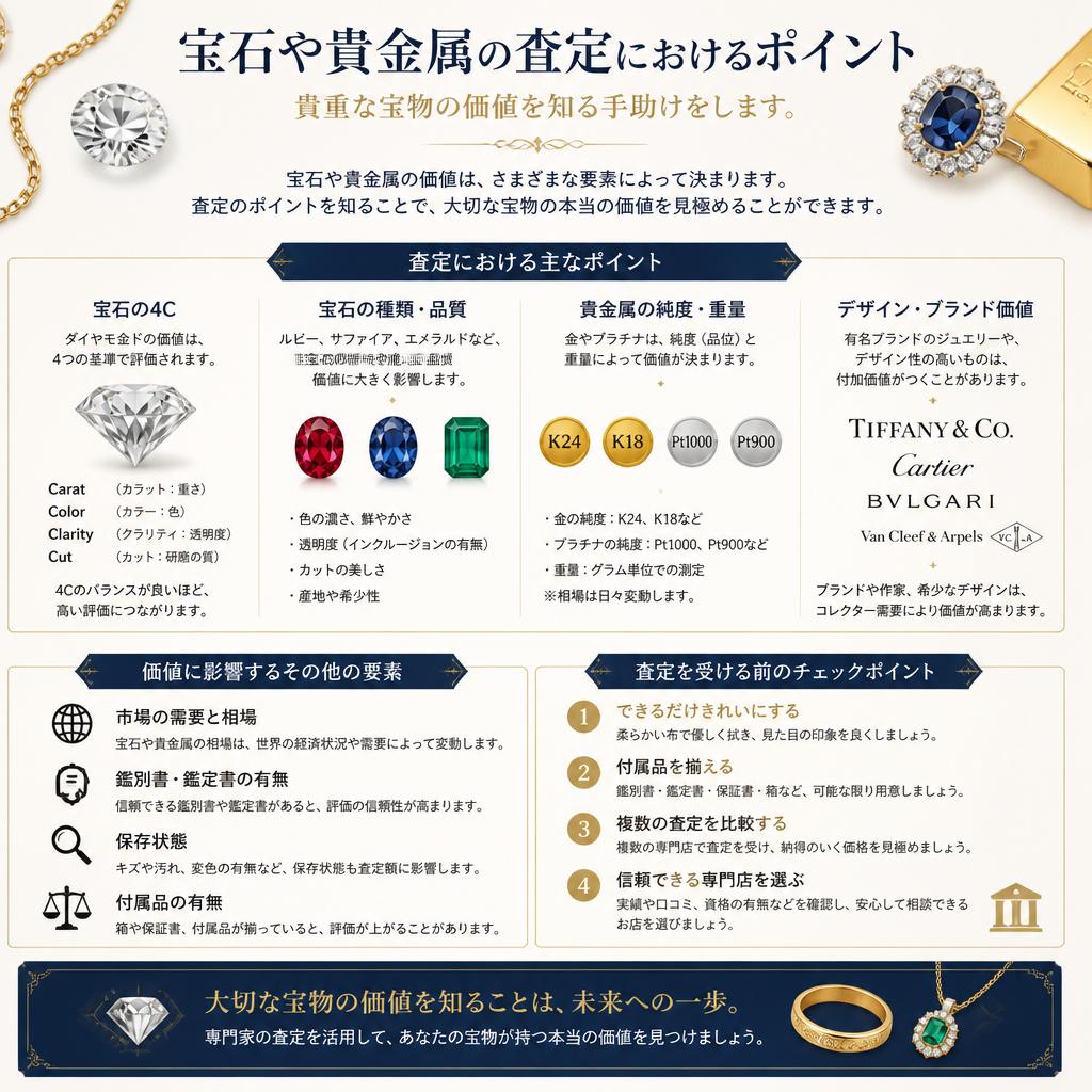 4. 宝石の買取価格の見方