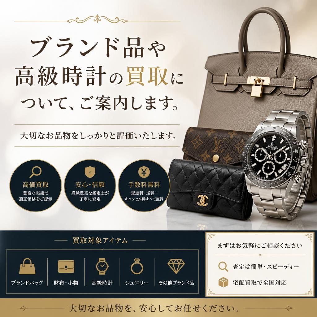 2. 高級アクセサリーを高値で買取